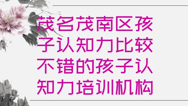 孩子认知力
