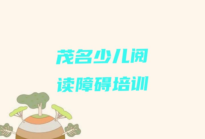 十大茂名茂南区少儿阅读障碍口碑比较好的少儿阅读障碍教育机构排行榜