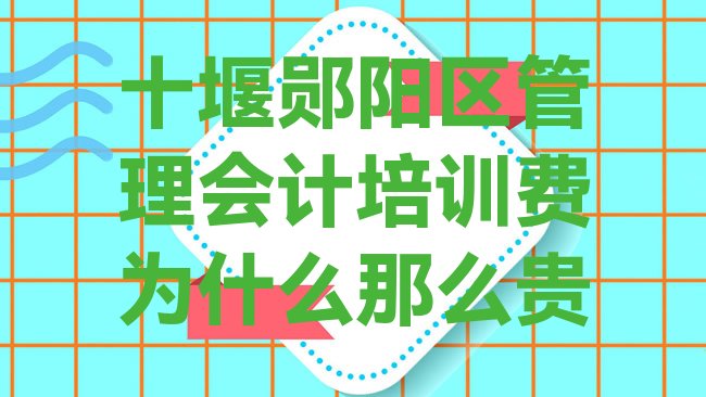 十大十堰郧阳区管理会计培训费为什么那么贵排行榜
