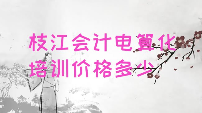 枝江会计电算化培训学校
