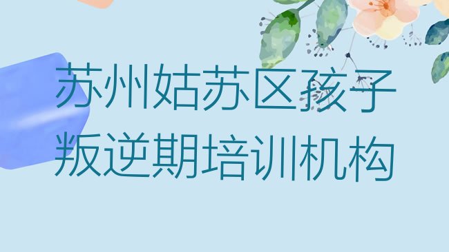 苏州姑苏区孩子叛逆期培训机构