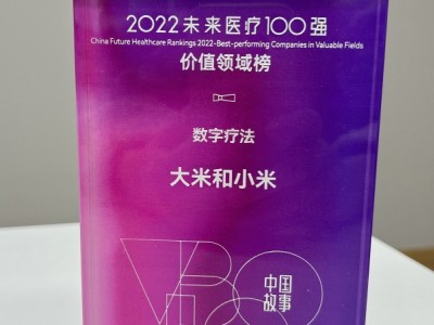 2022未来医疗100强价值领域榜