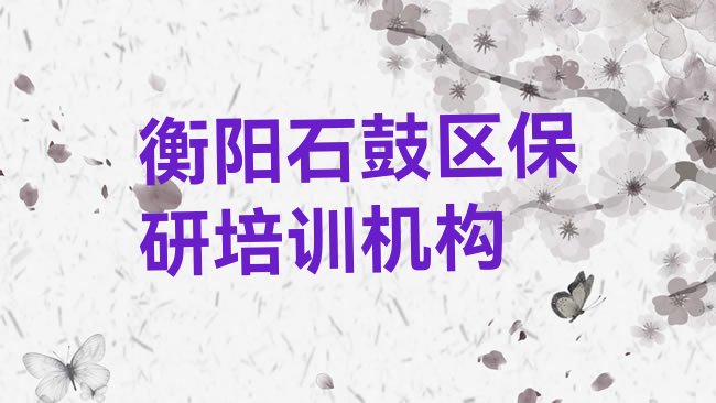 衡阳石鼓区保研好的辅导机构