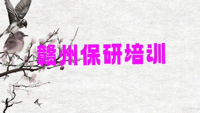 赣州保研培训机构