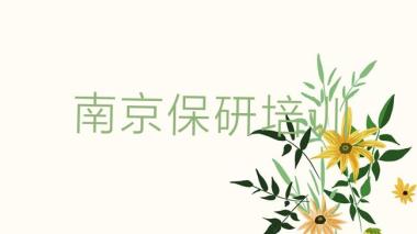 2025年11月南京鼓楼区保研正规培训